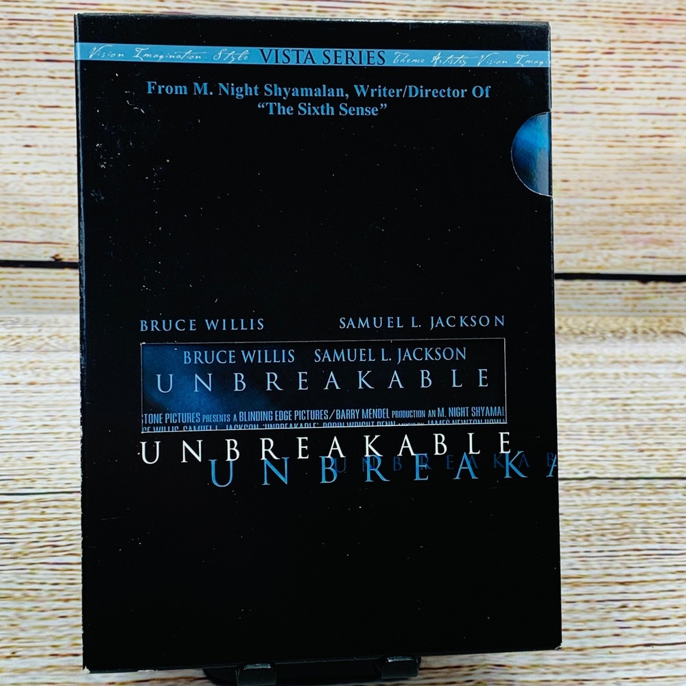 Unbreakable [2000 DVD] Vista M. Night Shyamalan Bruce Willis Samuel‎ L. Jackson